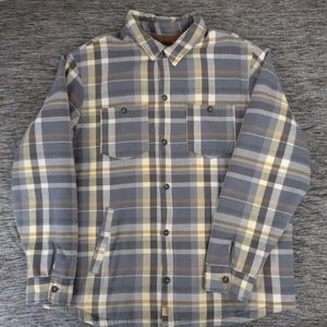 UGG Braxton Plaid shirt jacket XL